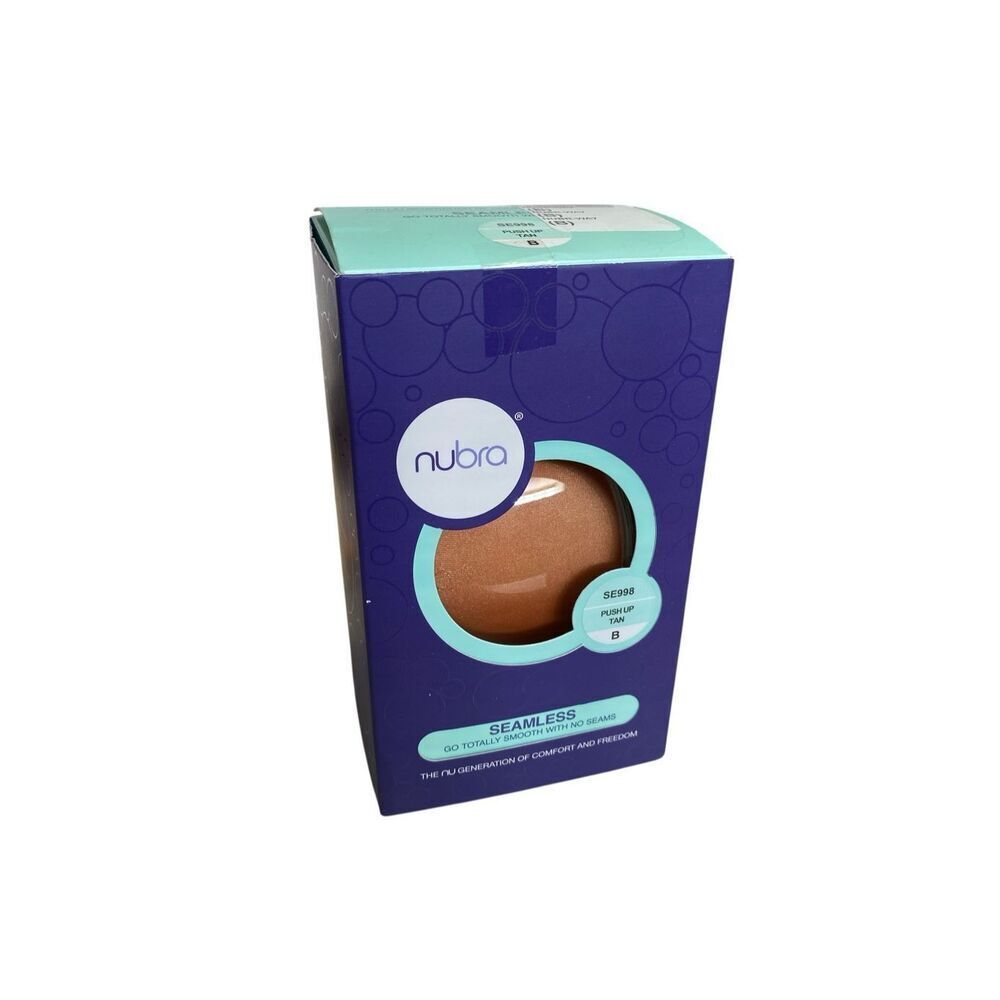 Nubra Seamless Bra Cups in Tan B Cup New Open Box